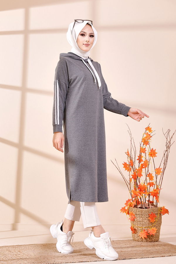 TUNIK Gri - 3384 GRİ