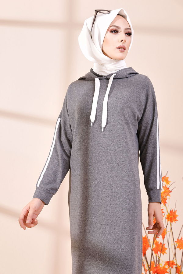 TUNIK Gri - 3384 GRİ