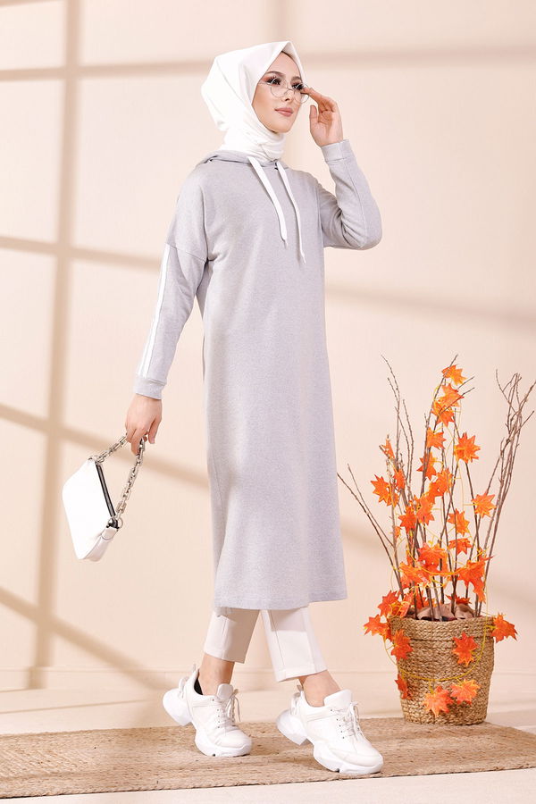 TUNIK Gri - 3384 GRİ