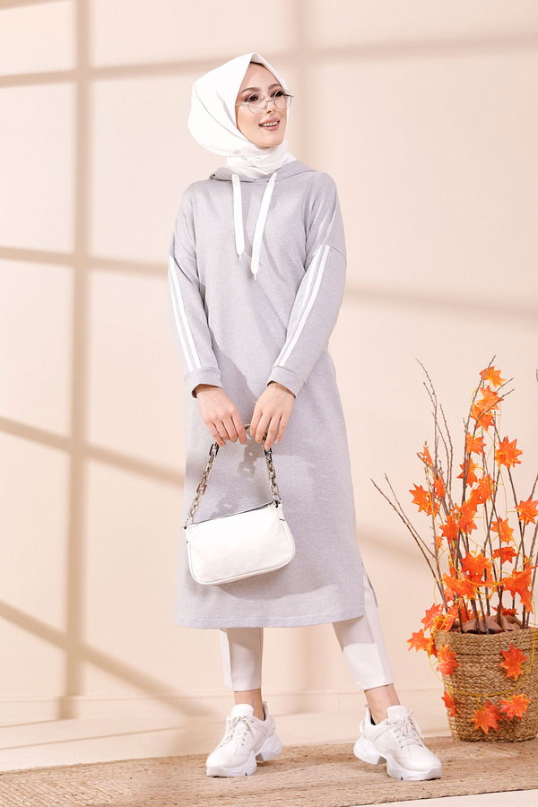 TUNIK Gri - 3384 GRİ