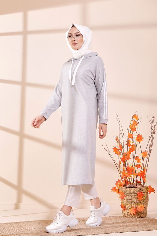 TUNIK Gri - 3384 GRİ