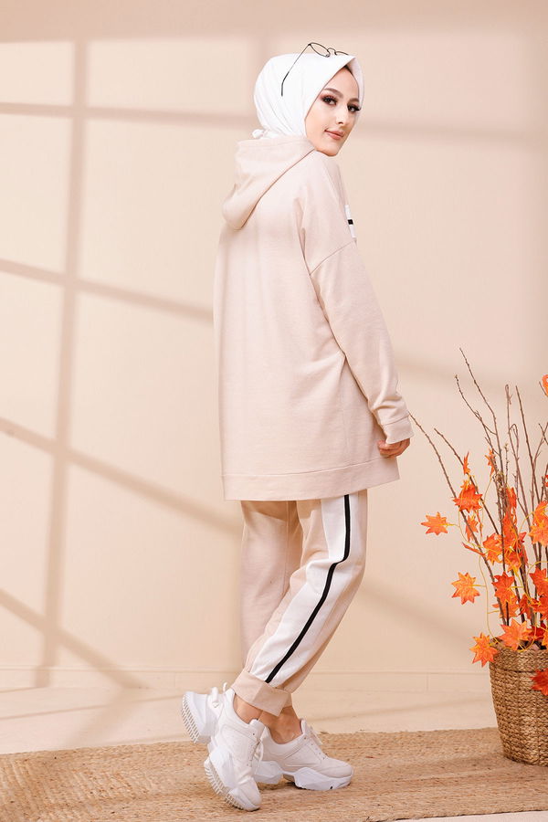TUNIK PANTOLON Bej - 3094 BEJ