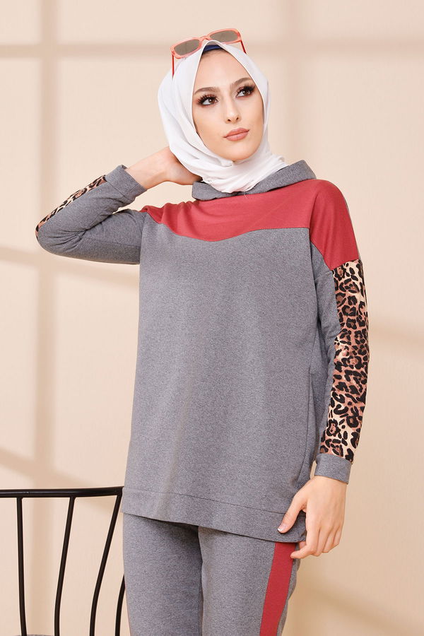 TUNIK PANTOLON Gri - 3095 GRİ