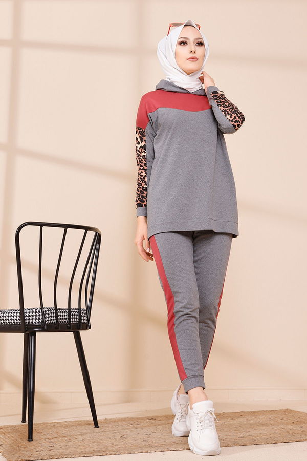 TUNIK PANTOLON Gri - 3095 GRİ