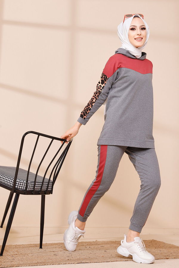 TUNIK PANTOLON Gri - 3095 GRİ