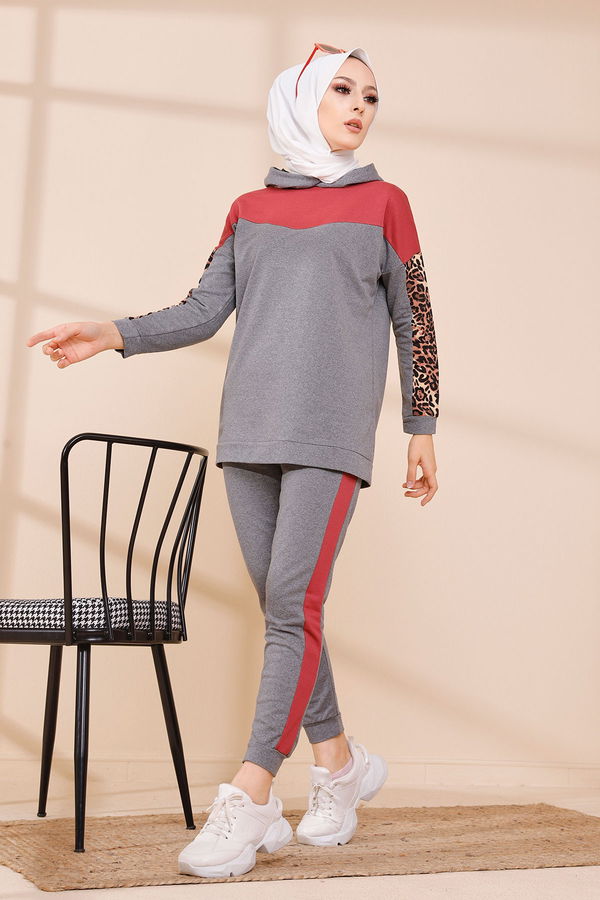 TUNIK PANTOLON Gri - 3095 GRİ