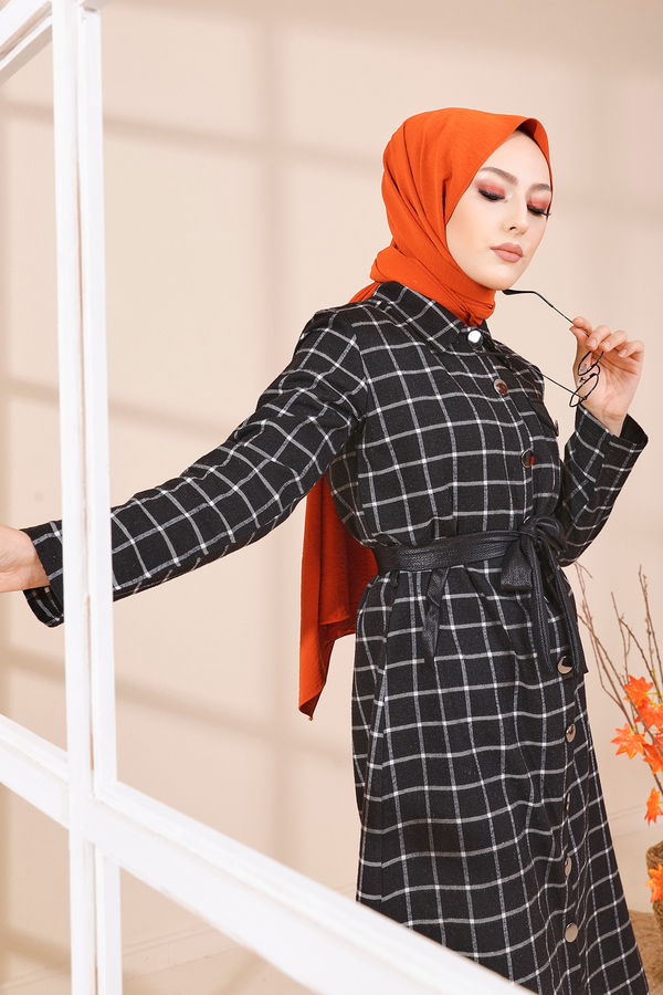 3338 TUNIK - Yeşil - 46 Ekru - 3338 EKRU