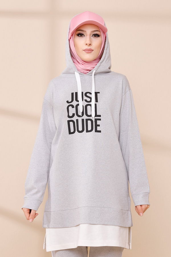 TUNIK PANTOLON Gri - 3413 GRİ