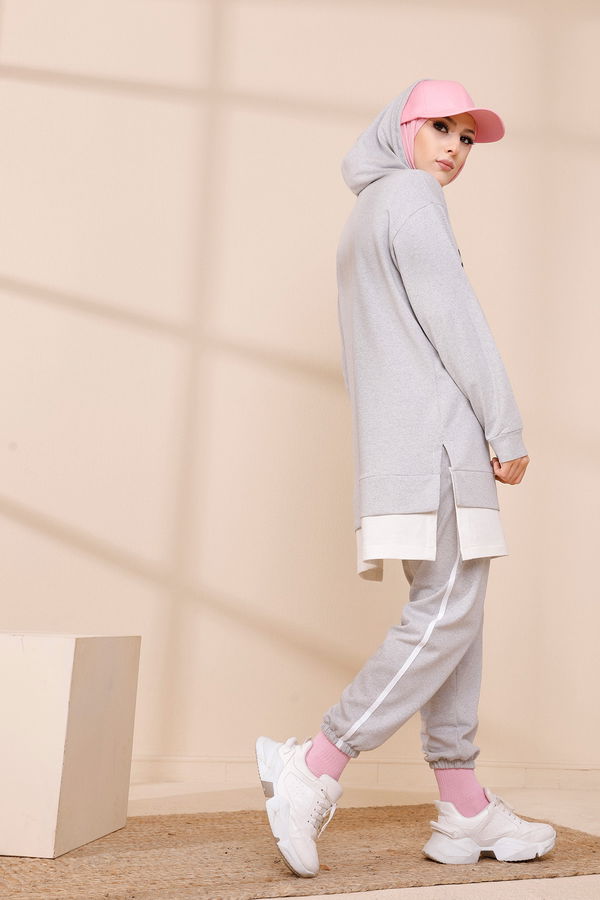 TUNIK PANTOLON Gri - 3413 GRİ