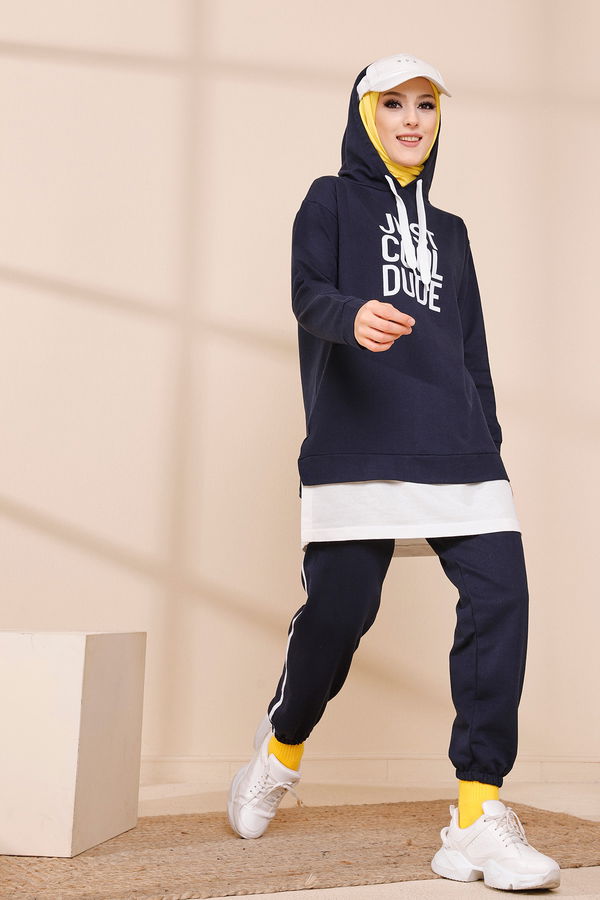 TUNIK PANTOLON Lacivert - 3413 LACİVERT