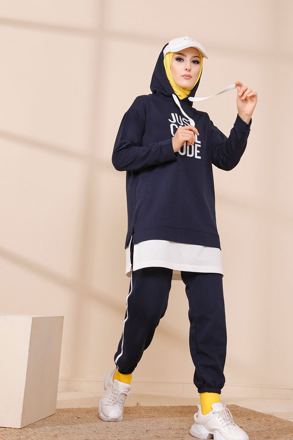 TUNIK PANTOLON Lacivert - 3413 LACİVERT