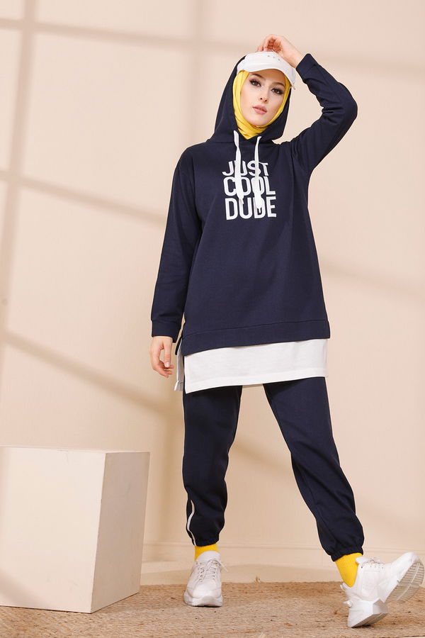 TUNIK PANTOLON Lacivert - 3413 LACİVERT