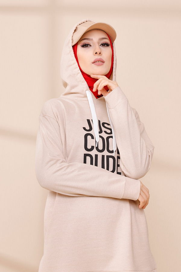 TUNIK PANTOLON Bej - 3413 BEJ