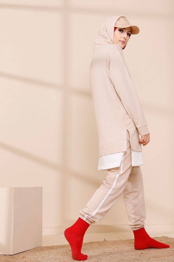 TUNIK PANTOLON Bej - 3413 BEJ