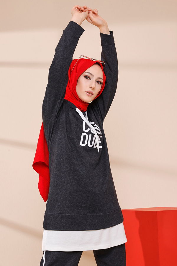 TUNIK PANTOLON Antrasit - 3413