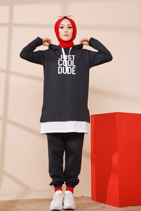 TUNIK PANTOLON Antrasit - 3413