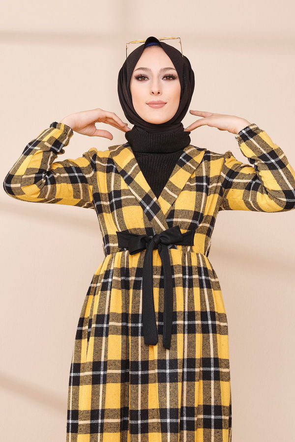 9094 ELBISE Sarı - 9094 Sarı