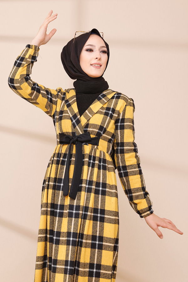 9094 ELBISE Sarı - 9094 Sarı