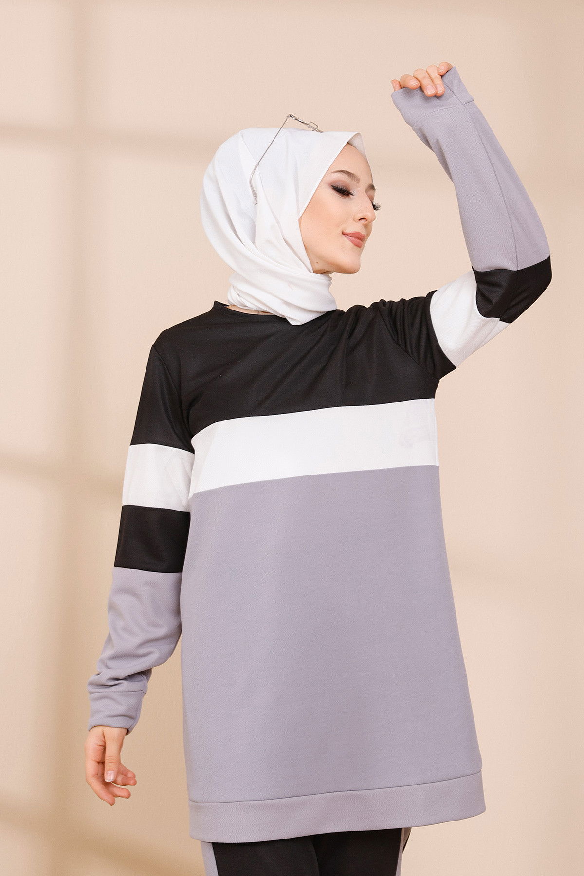TUNIK PANTOLON Gri - 6570