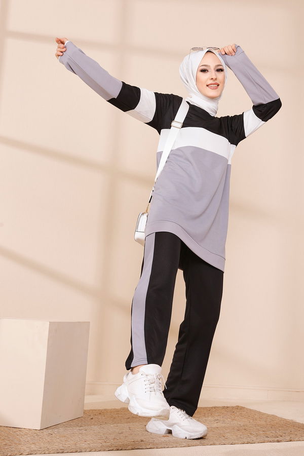 TUNIK PANTOLON Gri - 6570