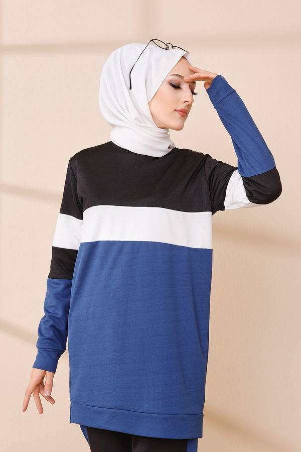 TUNIK PANTOLON Mavi - 6570
