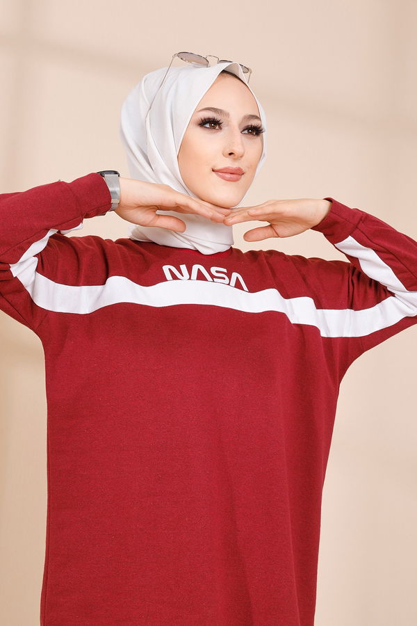 TUNIK PANTOLON Bordo - 8412