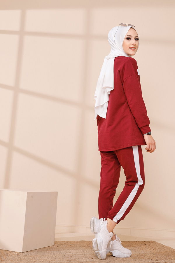 TUNIK PANTOLON Bordo - 8412