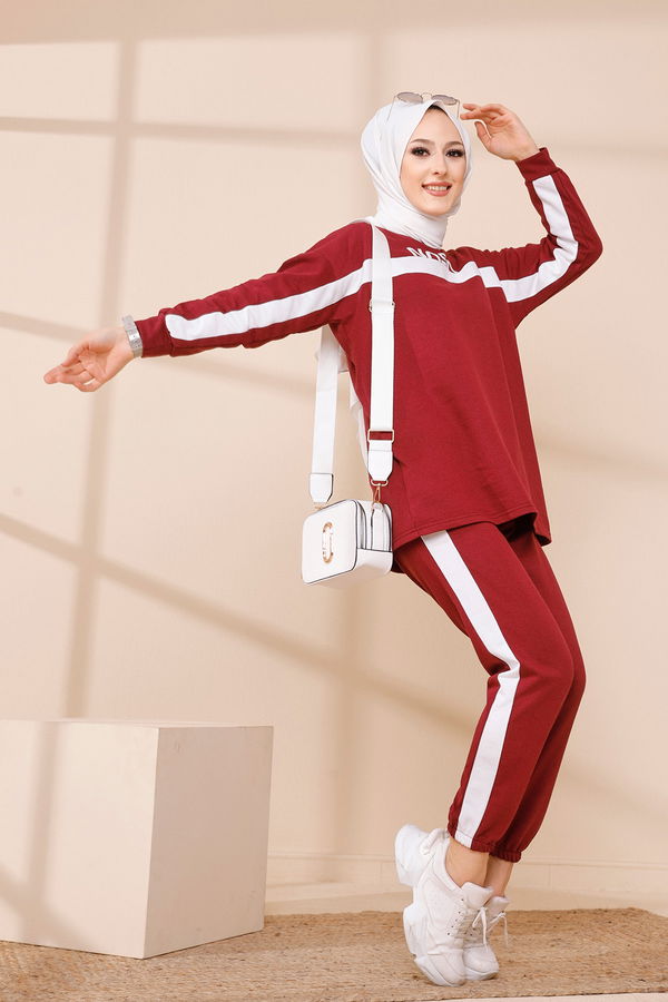 TUNIK PANTOLON Bordo - 8412