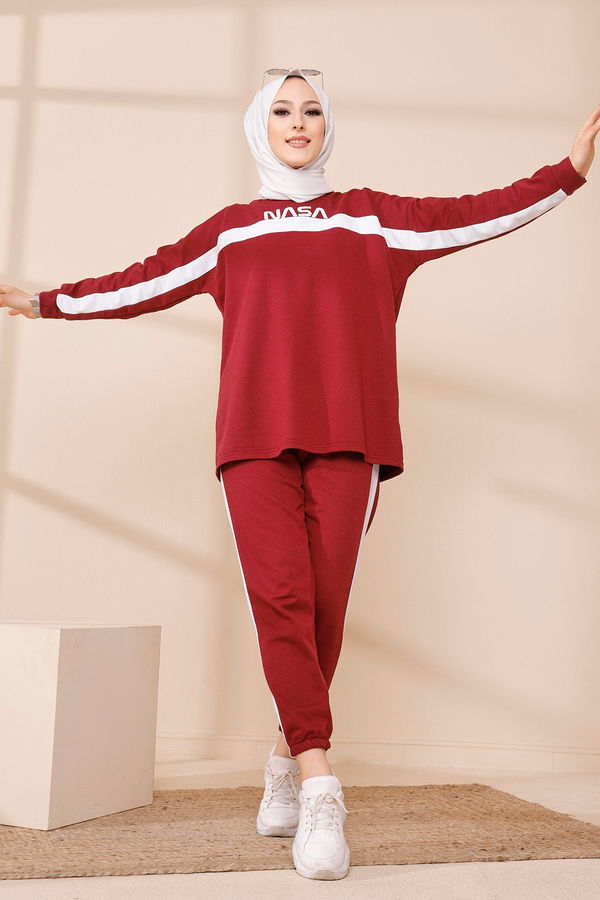 TUNIK PANTOLON Bordo - 8412