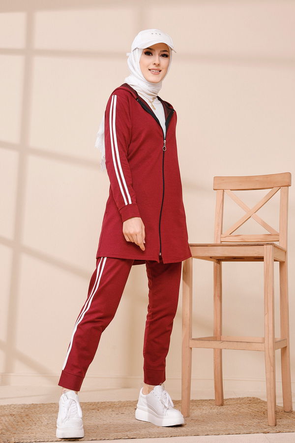 TUNIK PANTOLON Bordo - 4126