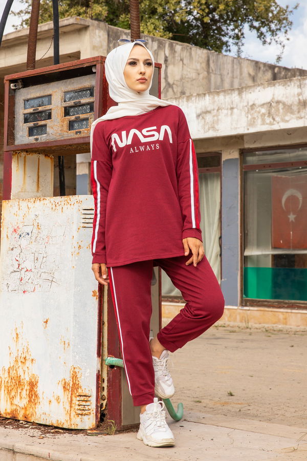 TUNIK PANTOLON Bordo - 4188