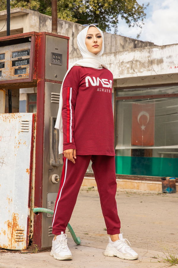 TUNIK PANTOLON Bordo - 4188