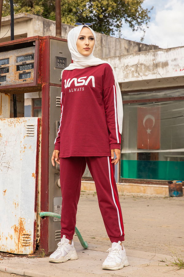 TUNIK PANTOLON Bordo - 4188
