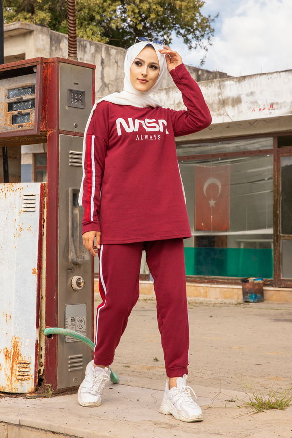 TUNIK PANTOLON Bordo - 4188