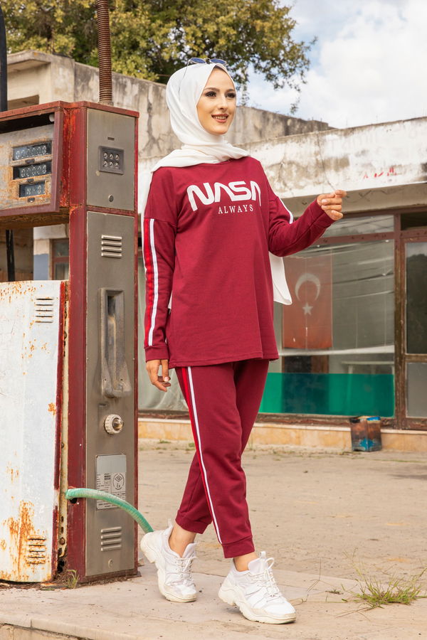 TUNIK PANTOLON Bordo - 4188