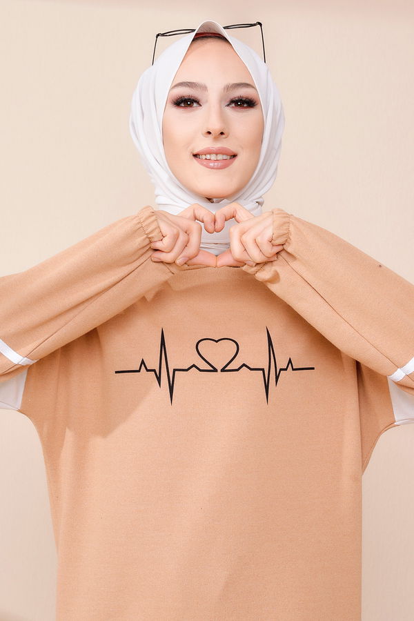Tunık Pantolon Taba - 3473