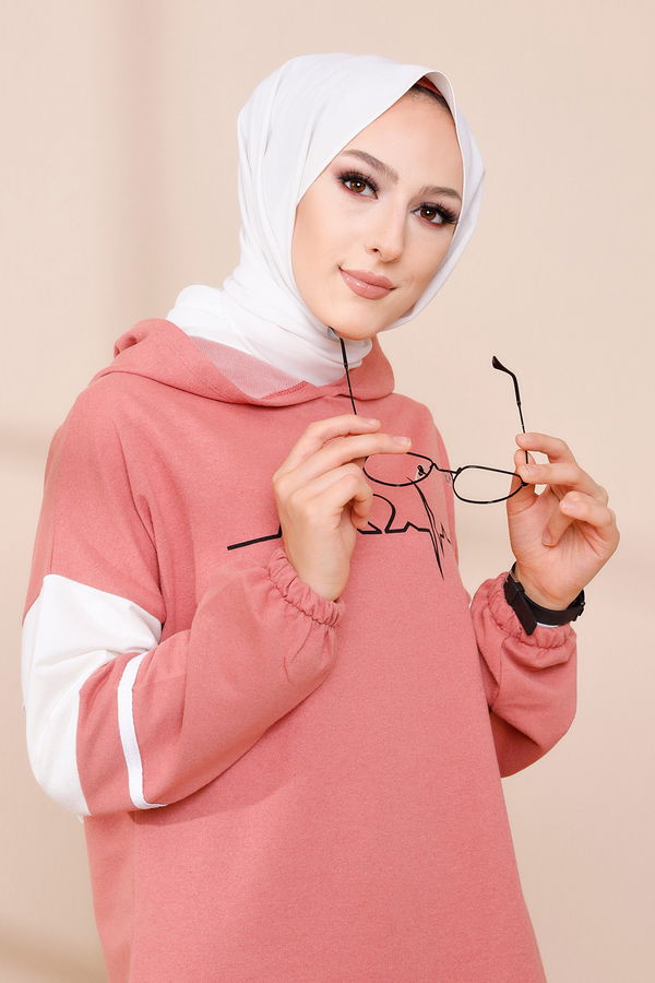 Tunık Pantolon Pembe - 3473