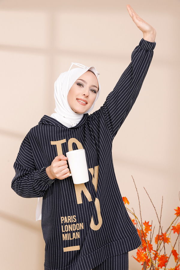 TUNIK PANTOLON Lacivert - 3477 LACİVERT