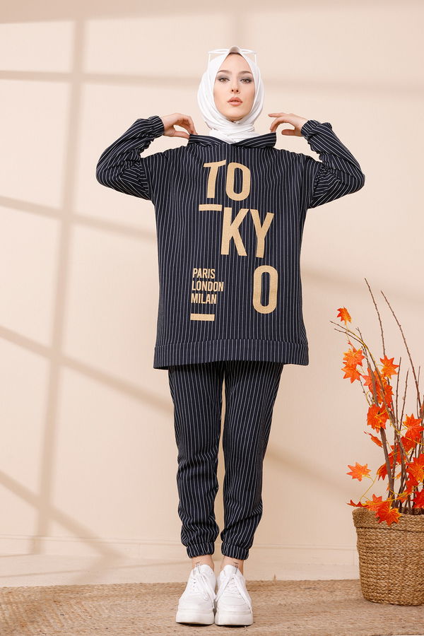 TUNIK PANTOLON Lacivert - 3477 LACİVERT