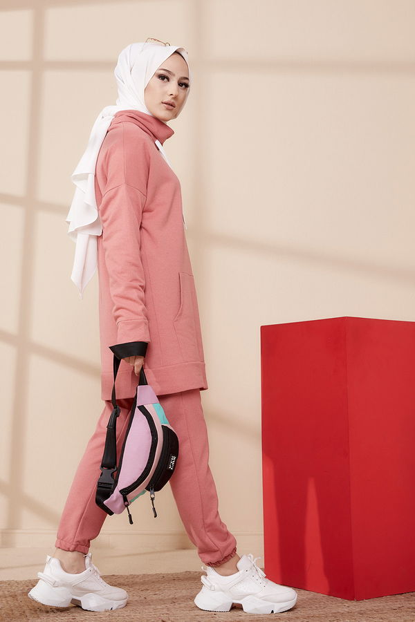TUNIK PANTOLON Pembe - 3471 PEMBE