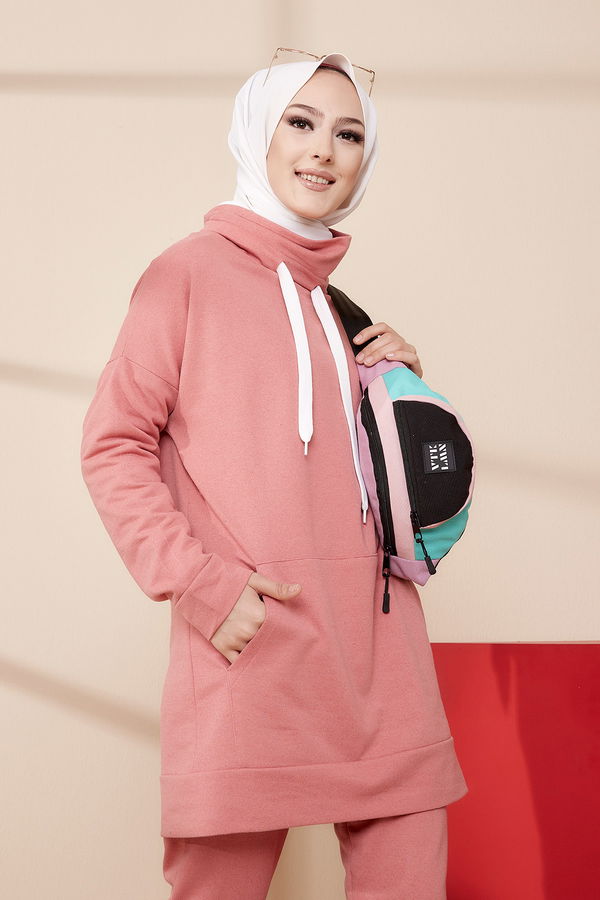 TUNIK PANTOLON Pembe - 3471 PEMBE