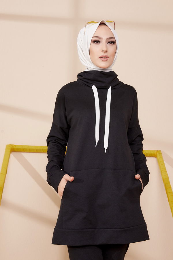 Tunık Pantolon Siyah - 3471