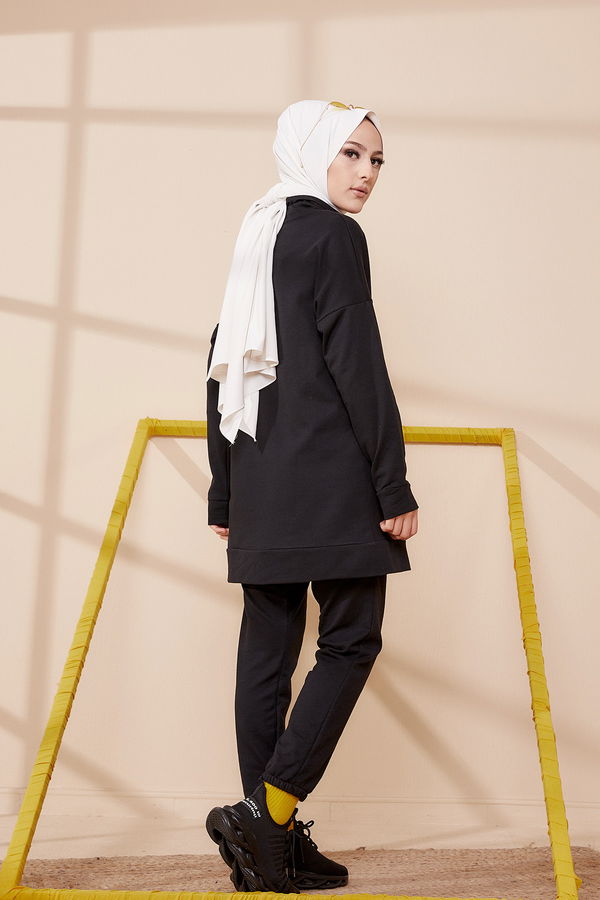 Tunık Pantolon Siyah - 3471