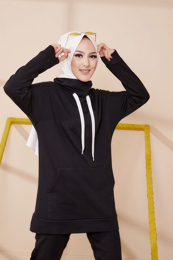 Tunık Pantolon Siyah - 3471