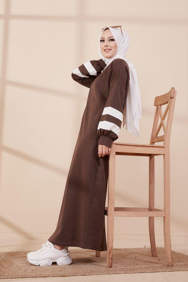 ELBISE Kahverengi - 4134 KAHVERENGİ