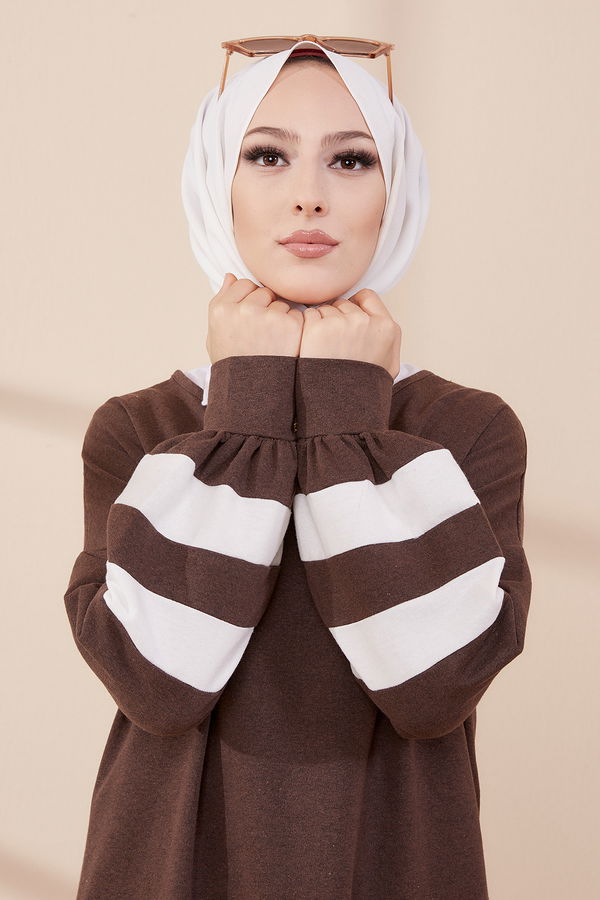 ELBISE Kahverengi - 4134 KAHVERENGİ