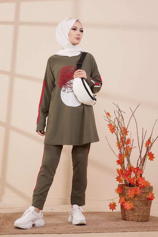 TUNIK PANTOLON Haki - 4139