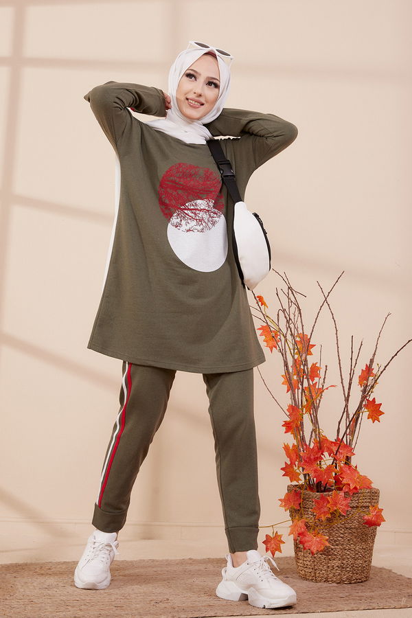 TUNIK PANTOLON Haki - 4139