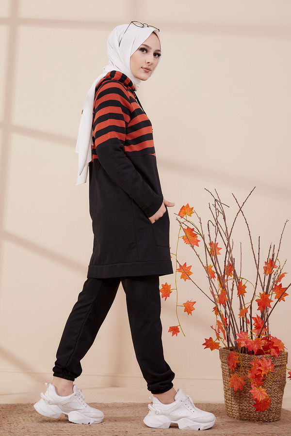 TUNIK PANTOLON Kiremit - 3482 KİREMİT