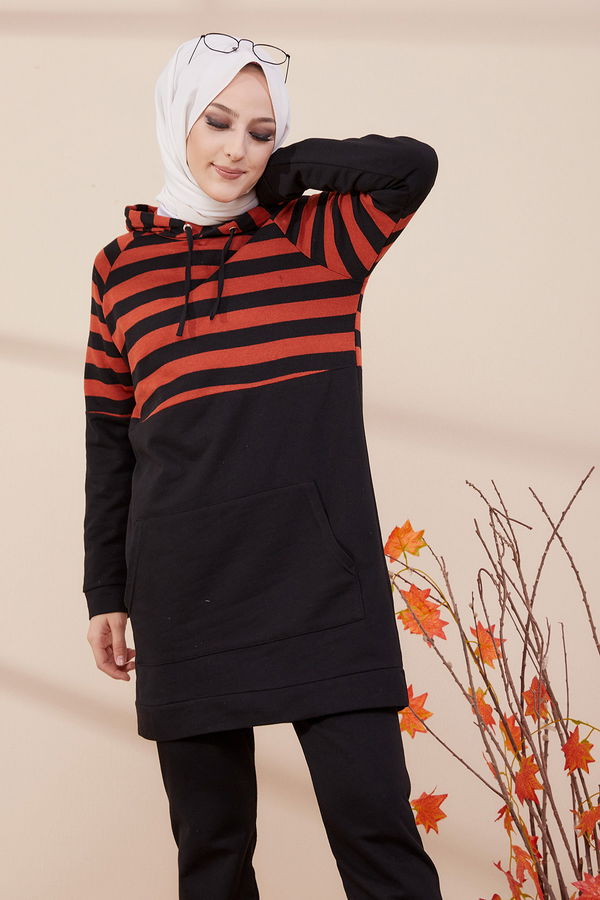 TUNIK PANTOLON Kiremit - 3482 KİREMİT